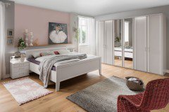 Bern von Wiemann - Komfort-Doppelbett weiß