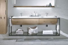 Vquell von Voglauer - Badezimmer in Alteiche rustiko