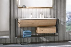 Vquell von Voglauer - Badezimmer in Alteiche rustiko