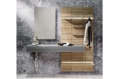 Vmontanara von Voglauer - Garderobe in geölter Wildeiche