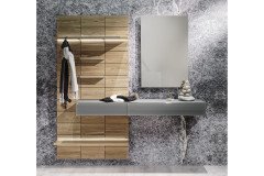 Vmontanara von Voglauer - Garderobe in geölter Wildeiche