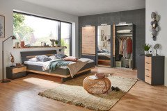 Wimex Gibraltar Schlafzimmer-Komplettset grau | Möbel Letz - Ihr Online-Shop