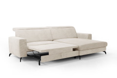 Bolero-LE23 von Sit & More - Ecksofa Variante rechts creme