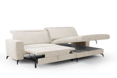 Bolero-LE23 von Sit & More - Ecksofa Variante rechts creme