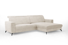 Bolero-LE23 von Sit & More - Ecksofa Variante rechts creme